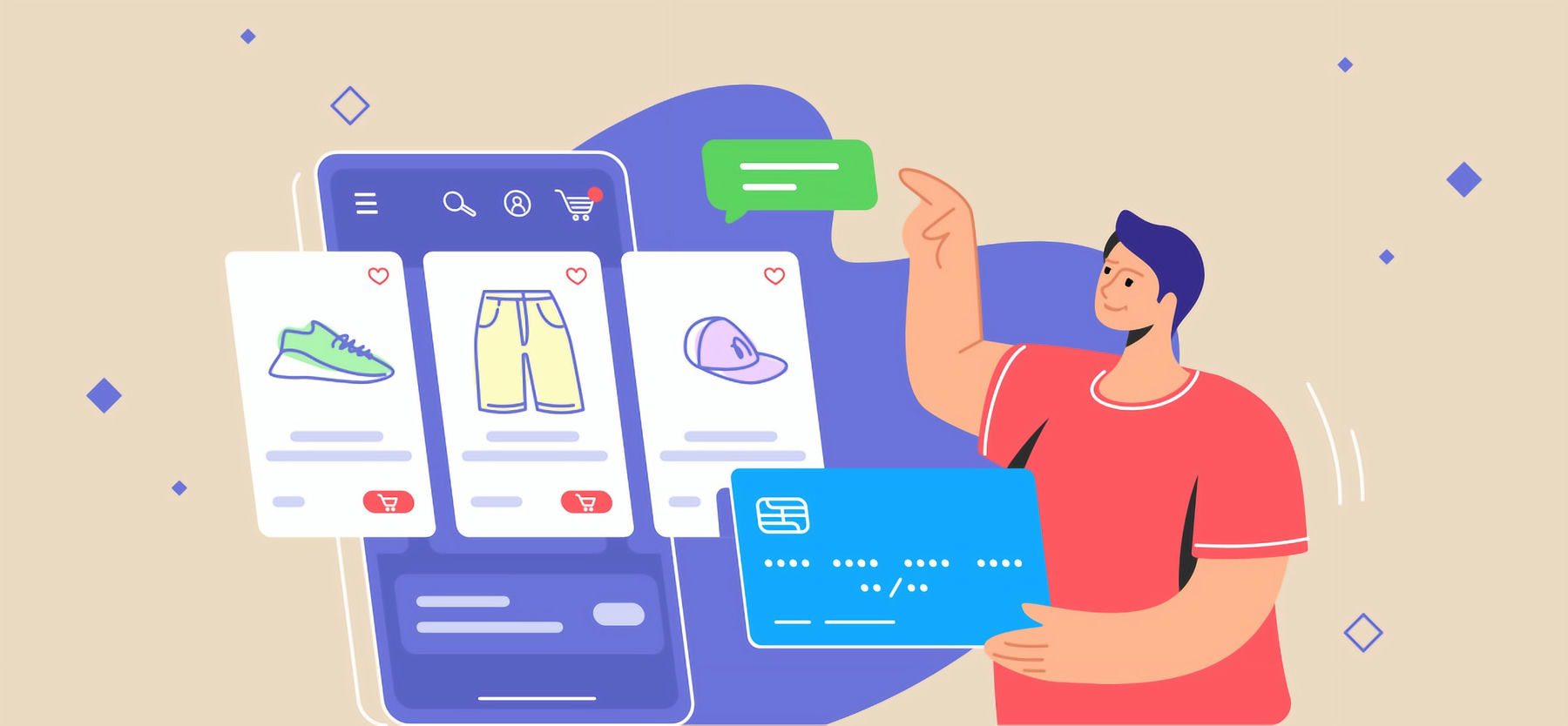 Selling a product online